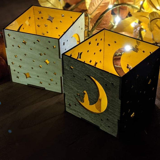 Stars Tealight Lantern