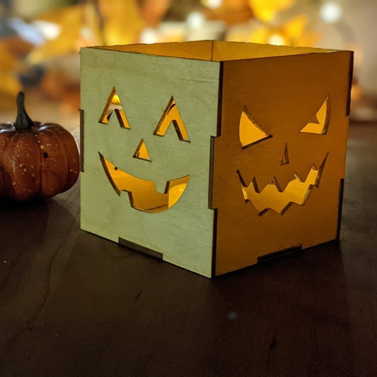 Pumpkin Tealight Lantern