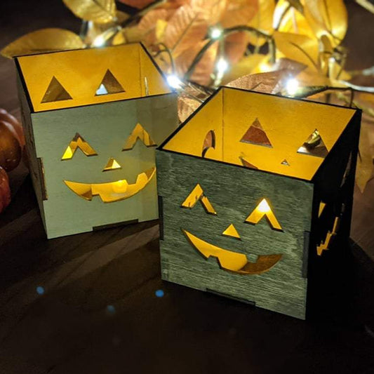Pumpkin Tealight Lantern