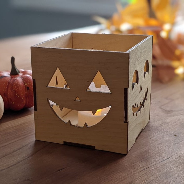 Pumpkin Tealight Lantern