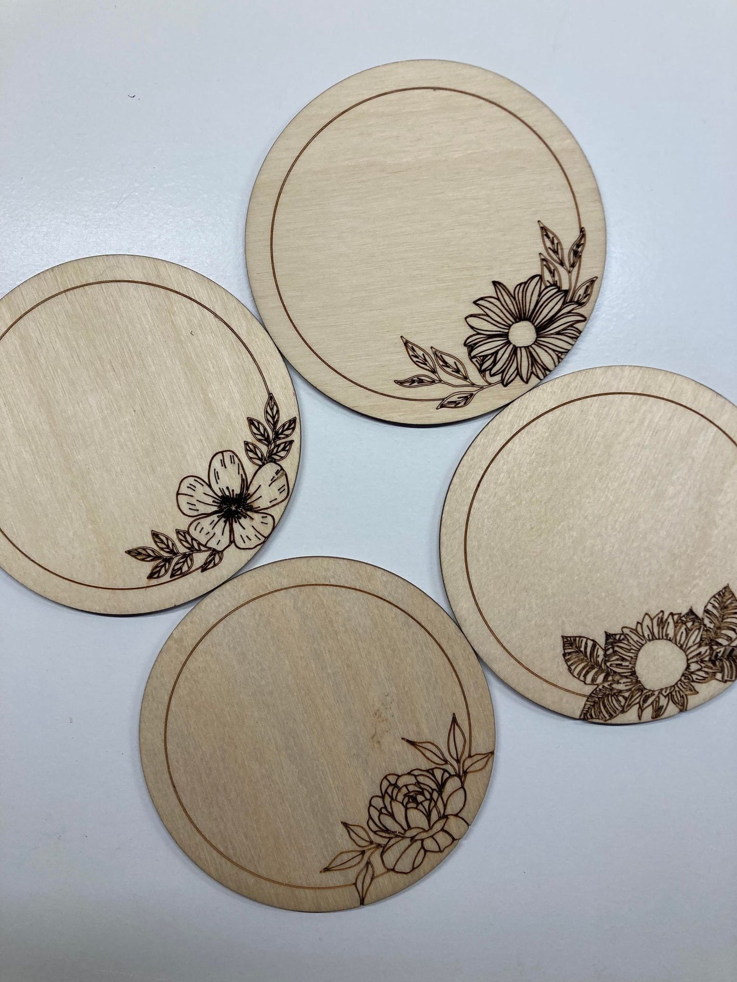 Floral Coaster