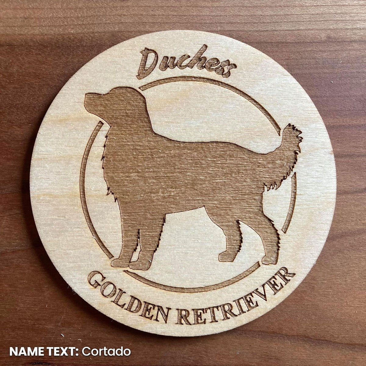 Golden Retriever Coaster