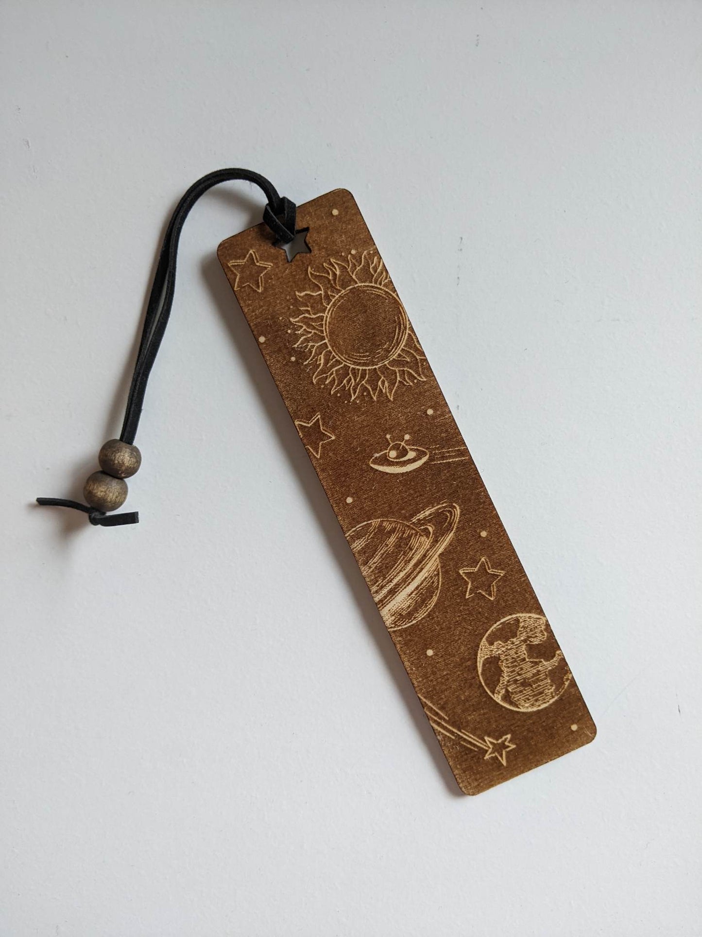 Outer Space Wooden Bookmarks