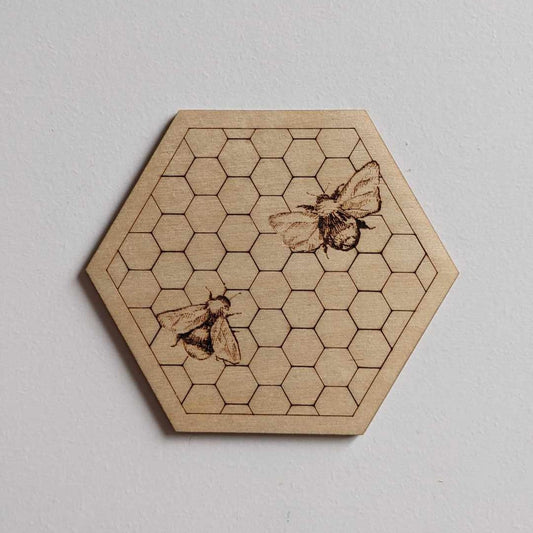 Bees Coaster