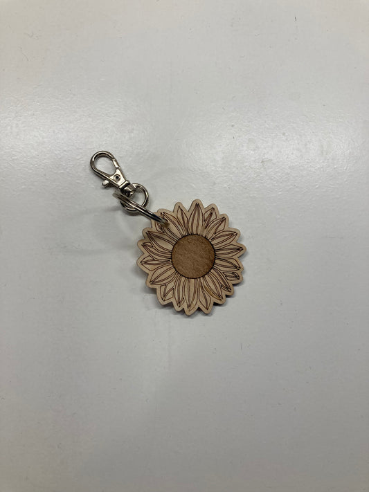 Sunflower Keychain