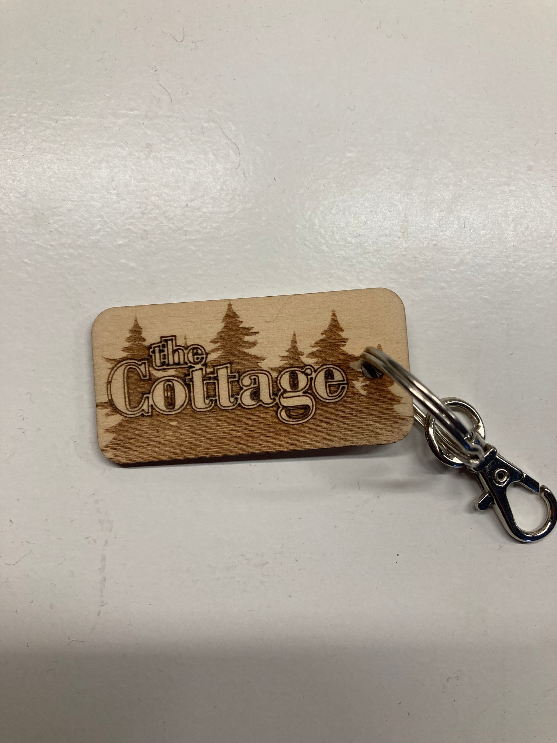 Cottage Keychain – Embark Wood