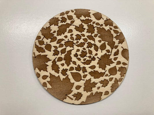 Blowing Leaves Coaster