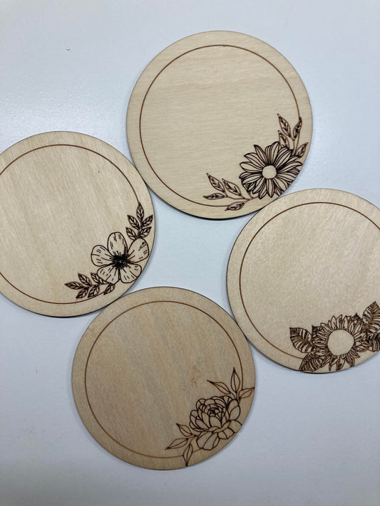 Floral Coaster