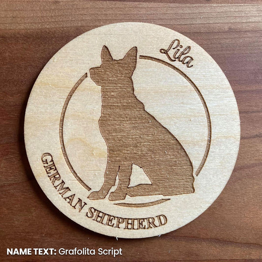 German Shepperd Coaster