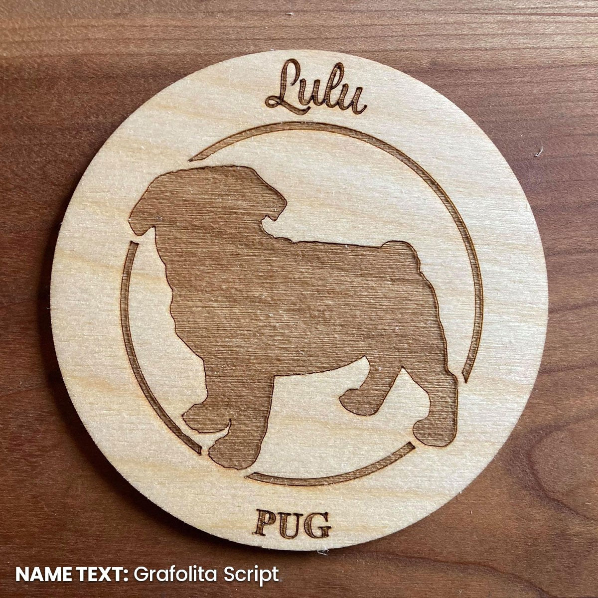 Pug Coaster