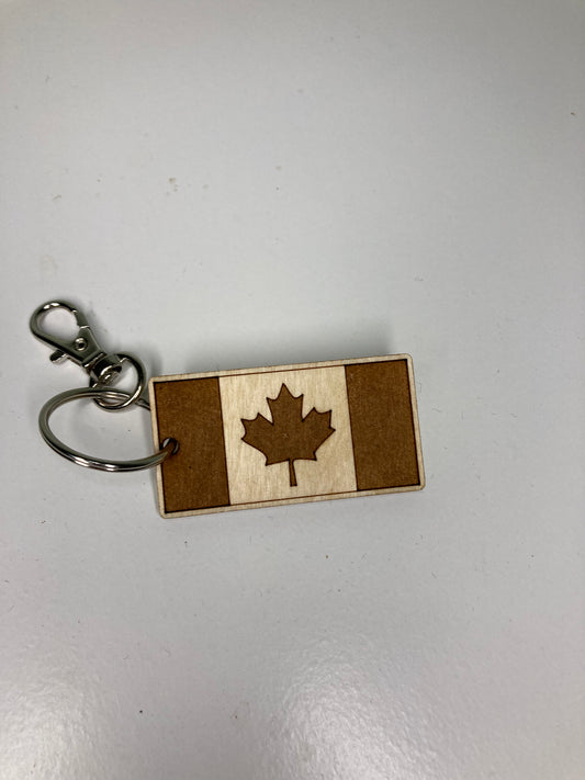 Canada Flag Keychain